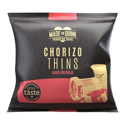 Made For Drink Chorizo Thins 18g [Pack of 24]