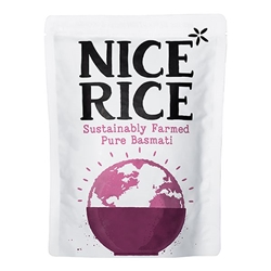 Nice Rice RTH White Basmati 250g [Pack of 6]