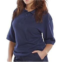 Beeswift Premium Polo Shirt Navy Blue Xl