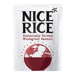Nice Rice RTH Wholegrain Basmati 250g [Pack of 6]