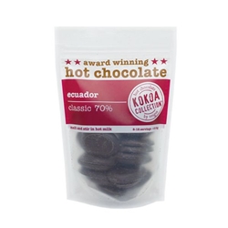 Kokoa Collection Classic Hot Chocolate, Ecuador 70% [Pack of 6]