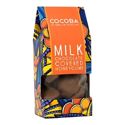 Cocoba Milk Chocolate Covered Honeycomb 175g [Pack of 6]