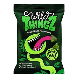 Wild Thingz Organic & Vegan Sweets Zesty Pests 130g [Pack of 10]