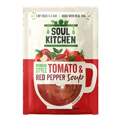 Soul Kitchen Mexican Tomato & Red Pepper 25g [Pack of 12]