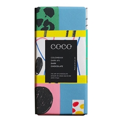 COCO Chocolatier Colombian Dark 80g bar [Pack of 12]