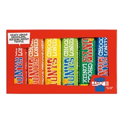 Tony's Chocolonely Rainbow Tasting Pack 288g [Pack of 12]