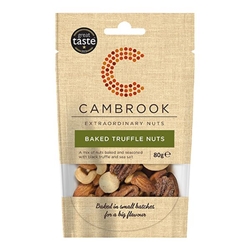 Cambrook Baked Truffle Nuts 80g [Pack of 9]