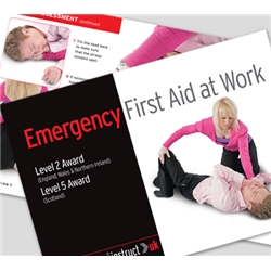 Click Medical Emergency First Aid At Work Book White 