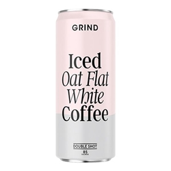 Grind Iced Oat Flat White Coffee 250ml [Pack of 8]