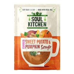 Soul Kitchen Curried Sweet Potato & Pumpkin 25g [Pack of 12]