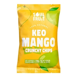 Soul Fruit Crunchy Mango Chips 20g [Pack of 10]