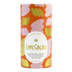 Love Cocoa - Raspberry Champagne Truffles 150g [Pack of 6]