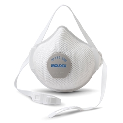 Moldex 3308 Face Mask Ffp2Vrd  White 