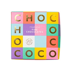 Chococo Small Chococo selection box - 9 assorted flavours 150g [Pack of 12]
