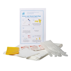 Guest Medical Urine and Vomit Spill-Pak with Super Absorbent Pad x1