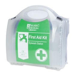Click Medical Eyewash First Aid Kit Clear 