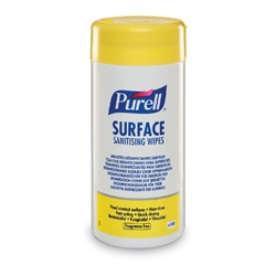 Purell Surface Sanitising Wipes (Tub) White 