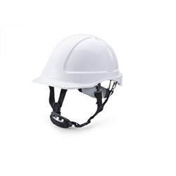Beeswift Reduced Peak Safety Helmet White 