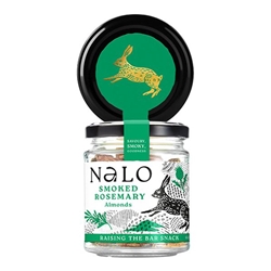 Nalo Smoked Rosemary Almonds 95g [Pack of 6]