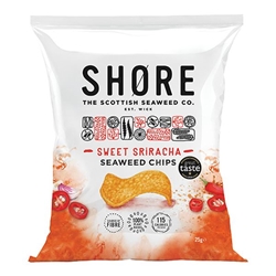 Shore Seaweed Chips - Sweet Sirarcha 25g [Pack of 24]
