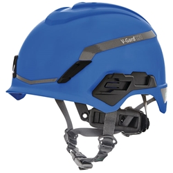 Msa V-Gard H1 Non Vented Safety Helmet Blue 