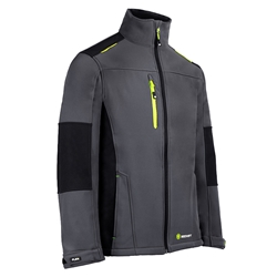 Beeswift Flex Softshell Jacket Grey / Black M