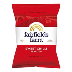 Fairfields Farm Crisps Sweet Chilli Crisps 150g [Pack of 10]