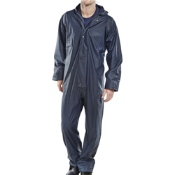 Beeswift Super Coverall Navy Blue M