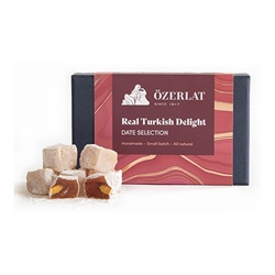 Ozerlat Real Turkish Delight Date Selection 200g [Pack of 6]