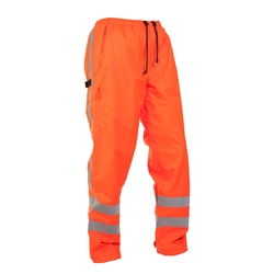 Hydrowear Miami Multi Sns Fire Retardant Hi-Vis Anti Static Waterproof Trousers Orange Xxl