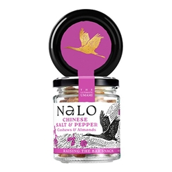 Nalo Chinese Salt & Pepper Cashews & Almonds 95g [Pack of 6]