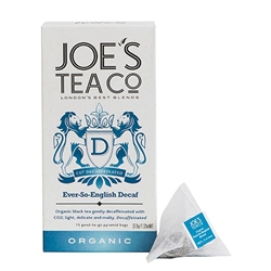 Joe's Tea Co. Ever-So-English Decaf Organic [Pack of 90]