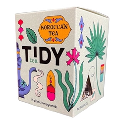 Tidy Tea Moroccan Mint Plastic Free Pyramids 58g [Pack of 90]