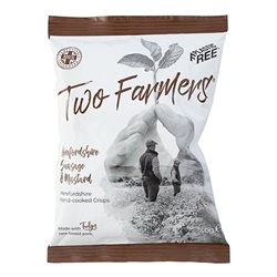 Two Farmers Herefordshire Sausage & Mustard 40g [Pack of 24]