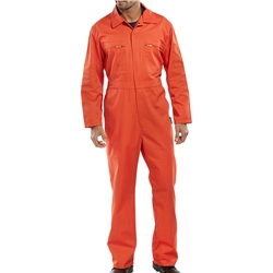 Beeswift Heavyweight Boilersuit Orange 40