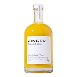 Jinger drinks Ginger and turmeric 500ml [Pack of 6]
