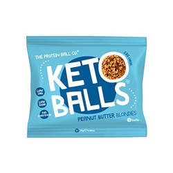 The Protein Ball Co Salted Caramel Blondies Keto Ball Snack 25g [Pack of 20]