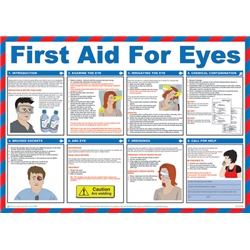 Click Medical First Aid For Eyes Poster White 