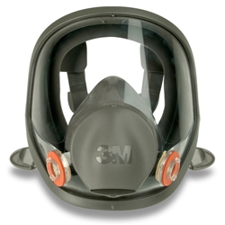 3M 6000 Series Full Face Mask Grey M
