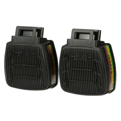3M D8059 Secure Click Abek Filter Dual Flow Black N/A
