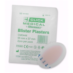 Click Medical Blister Plasters Pack Of 2 Flesh 