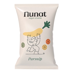 Nunat Parsnip Vegan Snack 80g [Pack of 21]