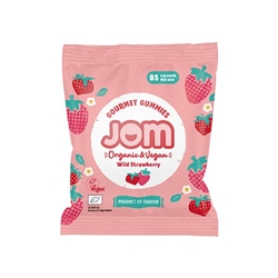 JOM Snack Packs Organic Wild Strawberry Gummies 25g [Pack of 15]