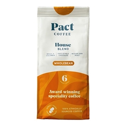 Pact House Blend Wholebean 200g [Pack of 6]
