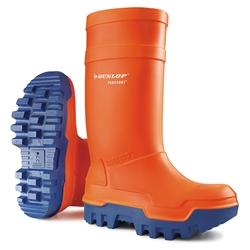 Dunlop Purofort Thermo+ Full Safety Wellingtons Orange 06