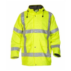 Hydrowear Uithoorn Sns Hi-Vis Waterproof Parka Jacket Saturn Yellow 4Xl