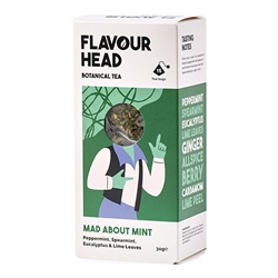 Flavour Head Mad About Mint Botanical Infusion 30g [Pack of 6]