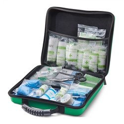 Click Medical Bs8599-1 Medium First Aid Kit In Large Feva Bag Green 