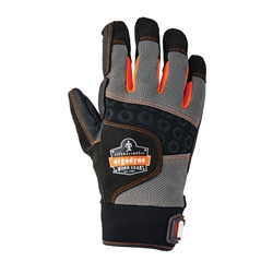 Ergodyne Full Finger Anti Vibration Glove Black/Grey Xl