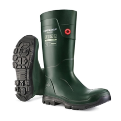 Purofort Terrapro Full Safety Wellington Boots Green 10.5